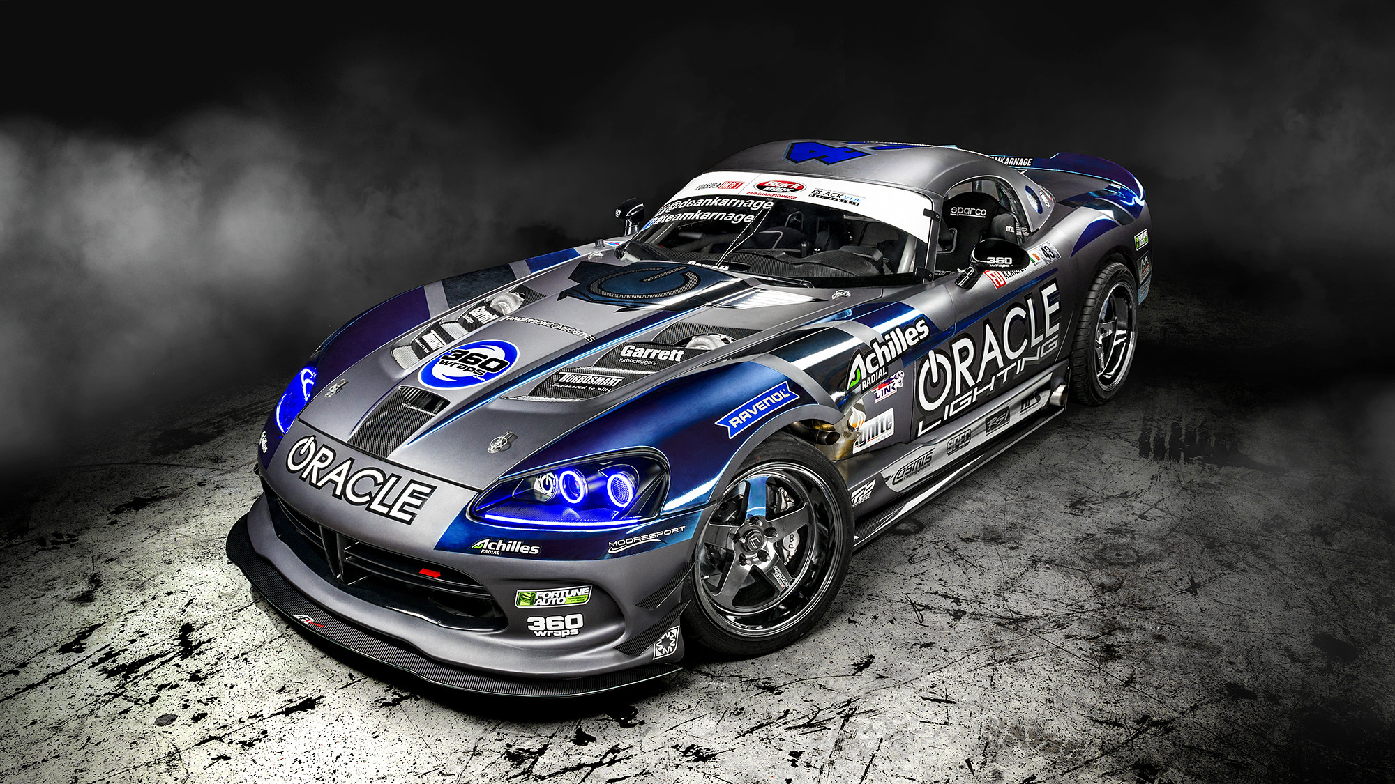 2254-002 - Dodge Viper SRT-10 2003-2009 ORACLE LED Halo Kit